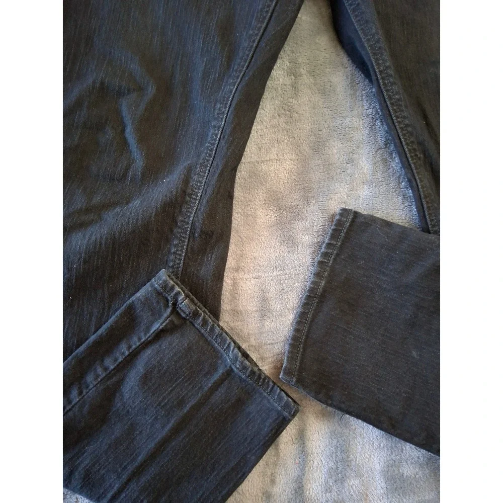 Levis 511 Slim Fit Jeans Mens 33x34 Dark Gray Charcoal Denim Pants 18181-0034